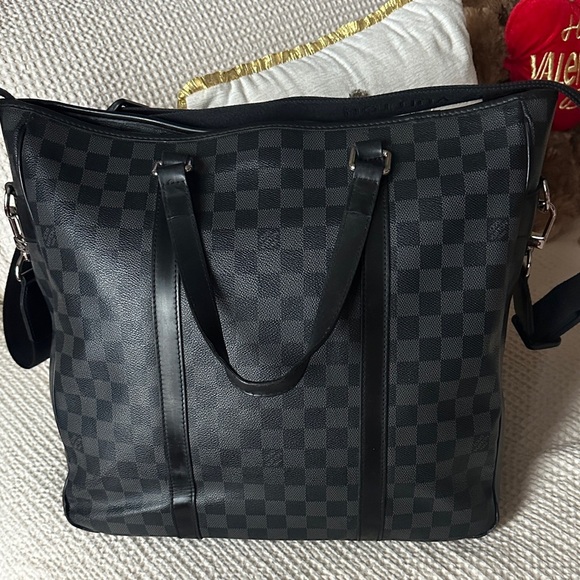 Louis Vuitton Other - Authentic Louis Vuitton Damier Graphite Tadao 2 Way Tote.
